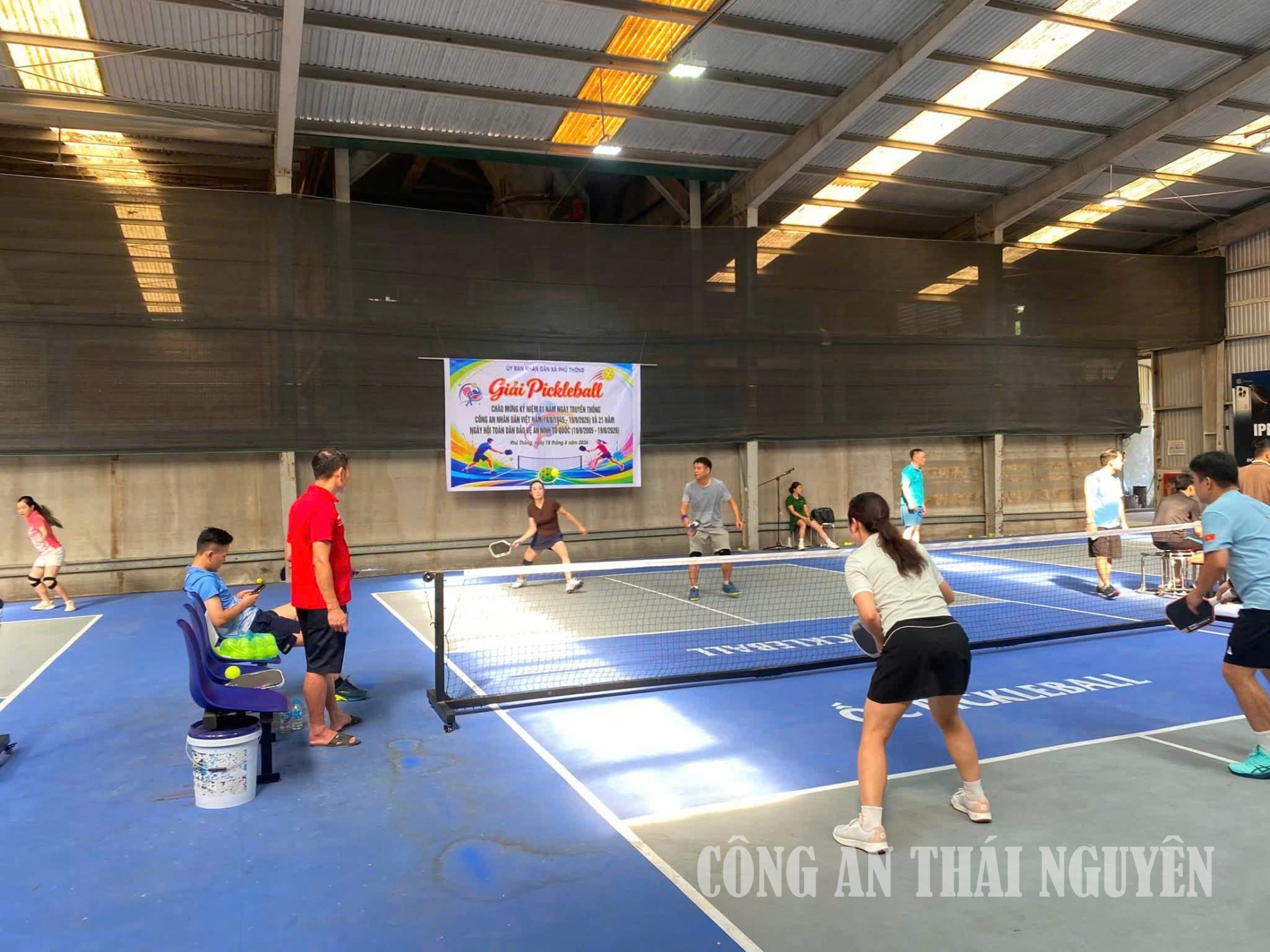 Một số hình ảnh tại giải Pickleball