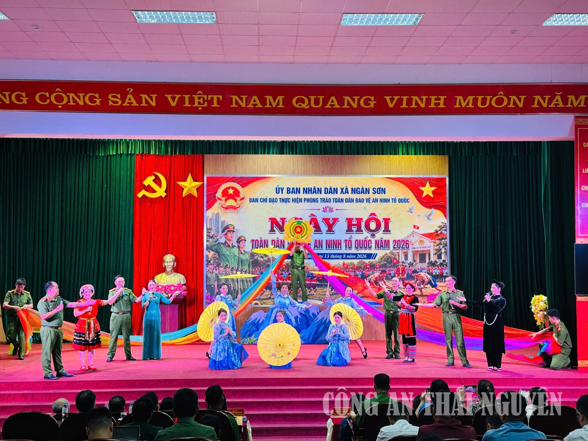 Ngày hội toàn dân bảo vệ ANTQ năm 2026 tại xã Ngân Sơn.