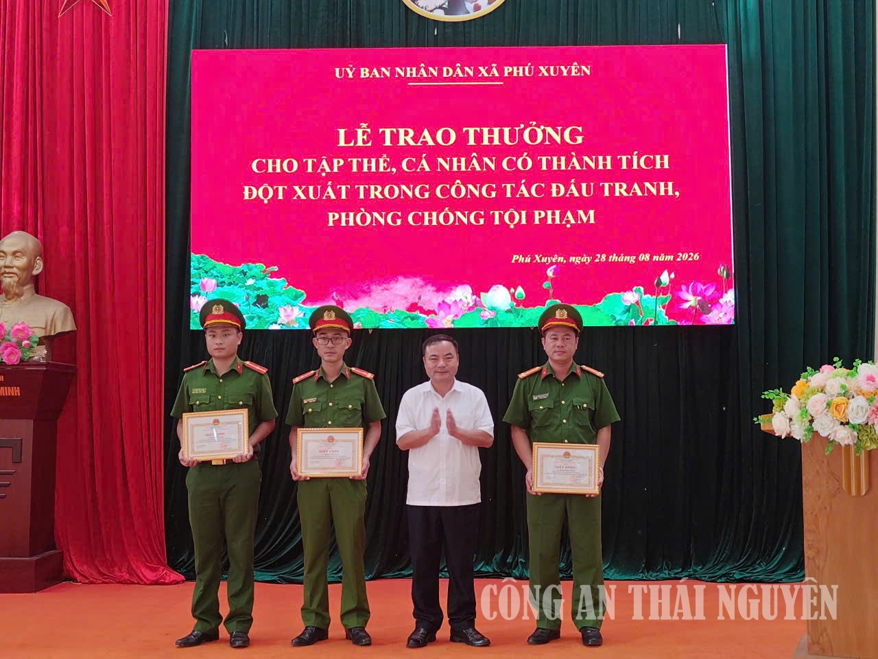 Phú xuyên khen thưởng ma tuý