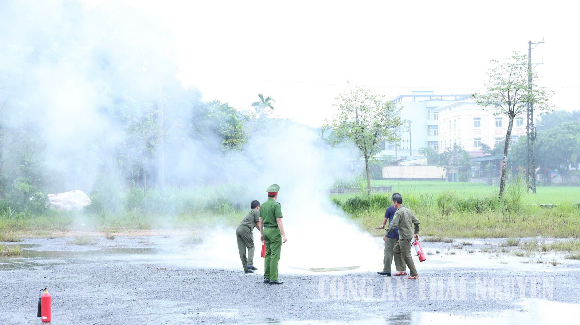 Phú Lương huấn luyện, bồi dưỡng nghiệp vụ phòng cháy, chữa cháy và cứu nạn, cứu hộ