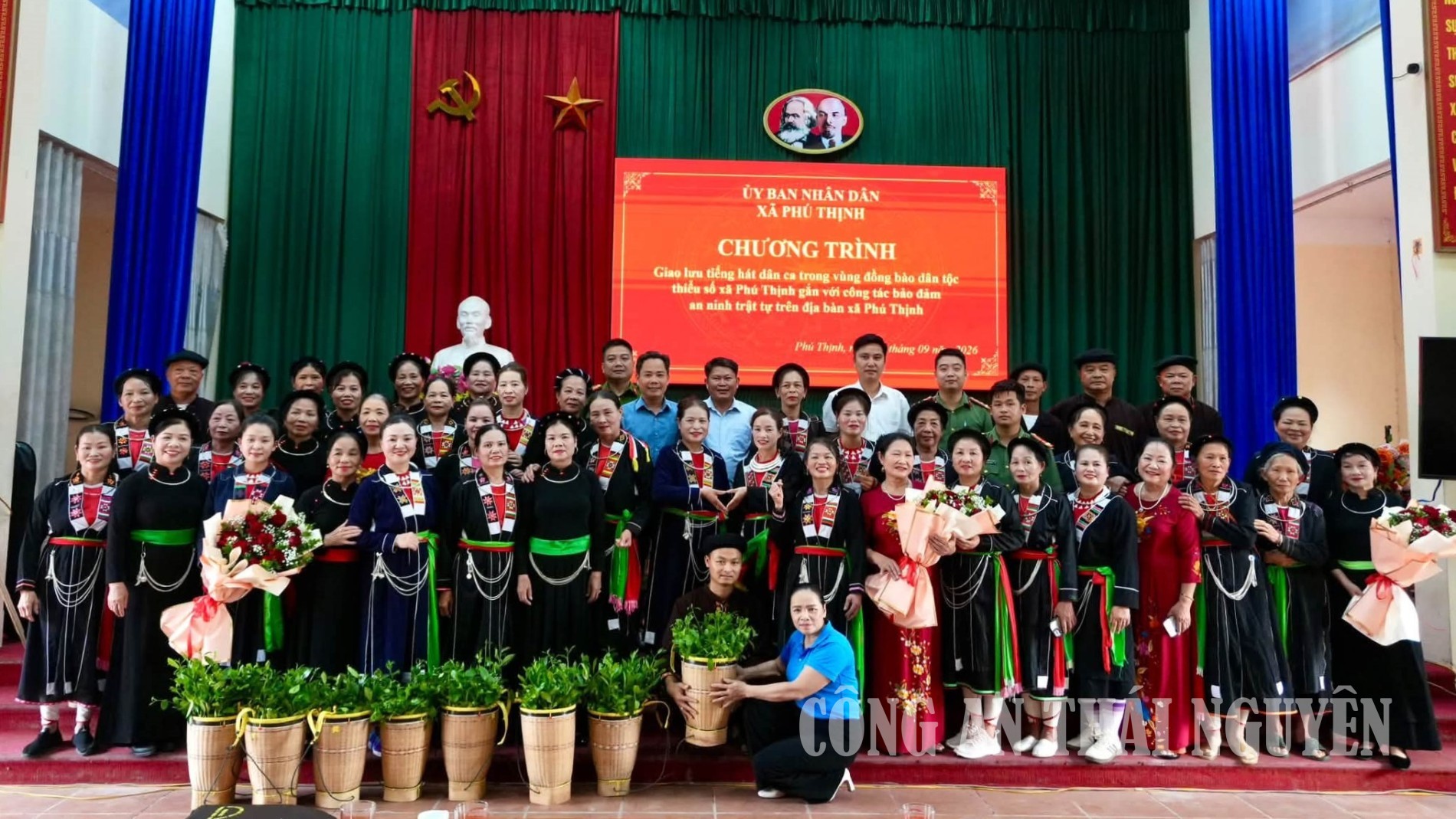 xã Phú Thịnh gắn giao lưu văn hóa với bảo đảm an ninh, trật tự tại cơ sở