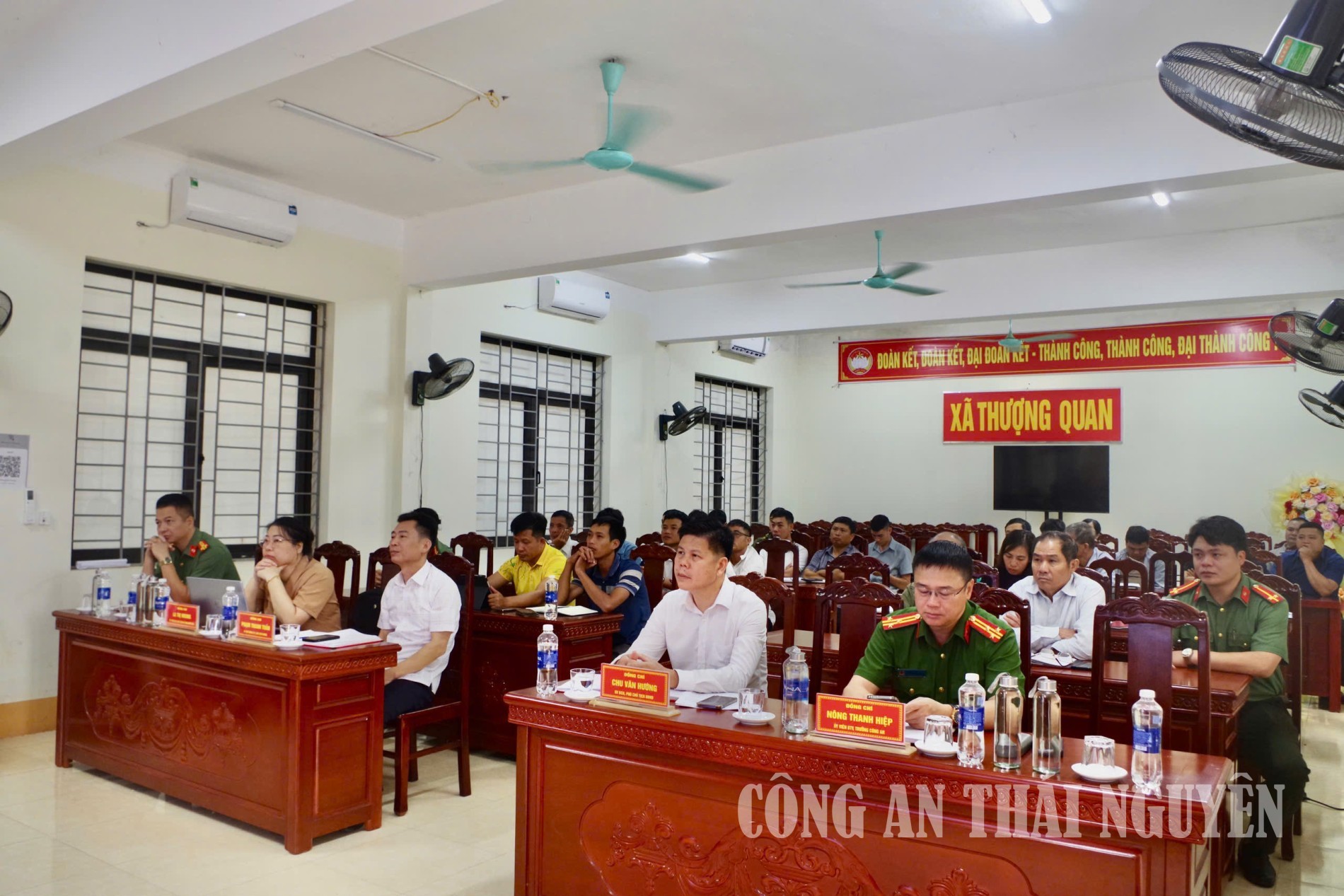 Công an xã Thượng Quan tăng cường bảo đảm ANTT vùng đồng bào dân tộc thiểu số