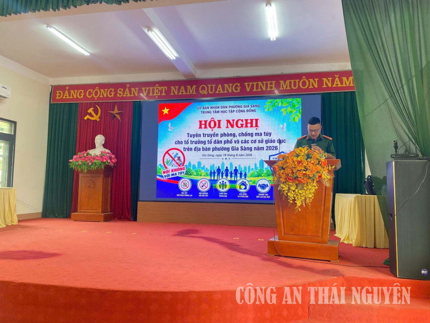 Tuyên truyền phòng, chống ma túy tại Gia Sàng