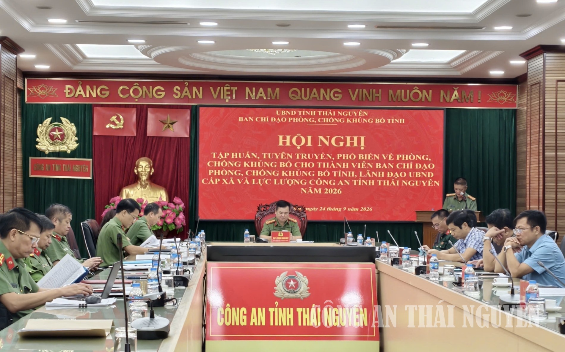 Tập huấn, tuyên truyền, phổ biến về công tác phòng, chống khủng bố
