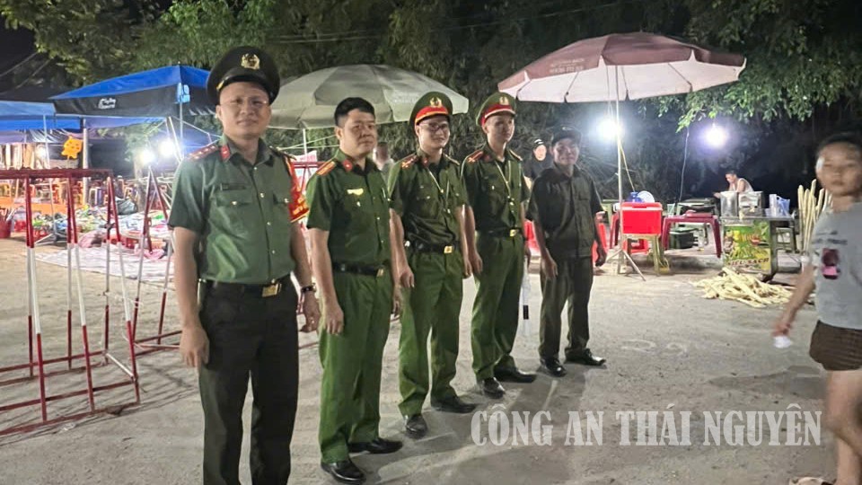 Công an xã Tân Thành bảo đảm an toàn các hoạt động văn hoá diễn ra trên địa bàn