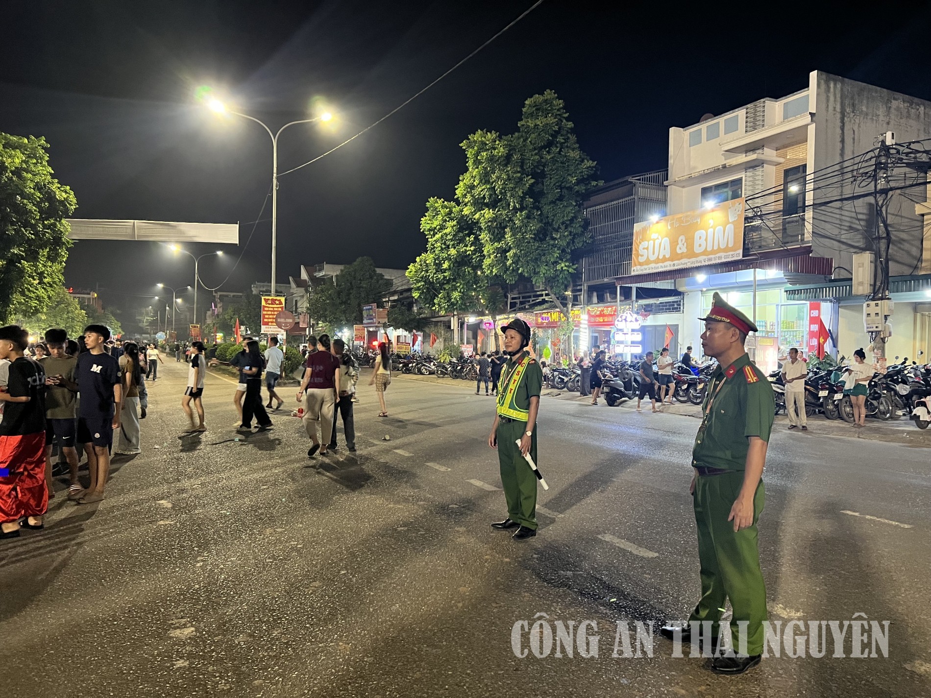 Đảm bảo an ninh, an toàn các hoạt động của Tết Trung thu tại xã Trại Cau