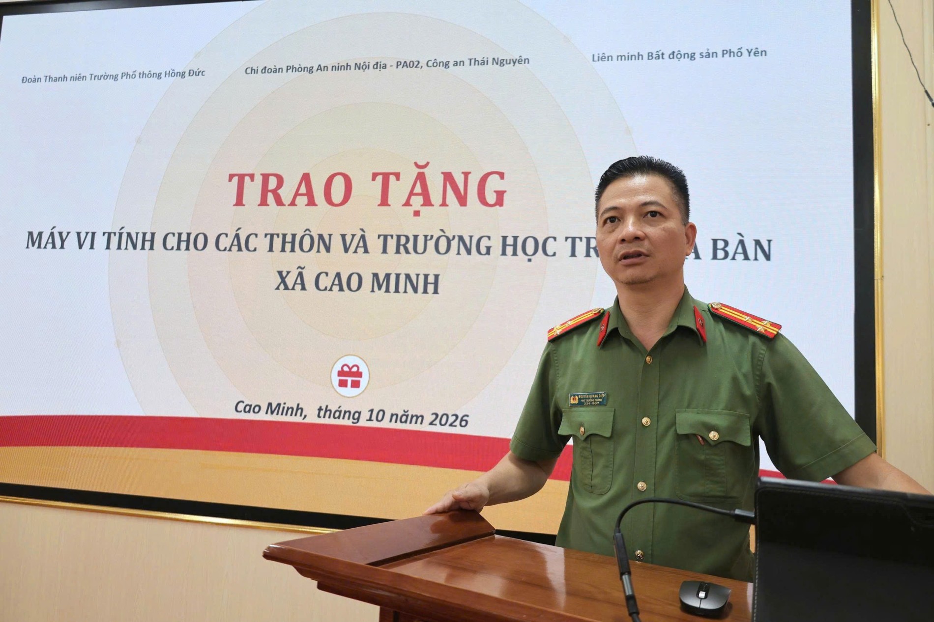 Phòng an ninh nội địa huy động nguồn lực xã hội chung tay thúc đẩy chuyển đổi số ở cơ sở