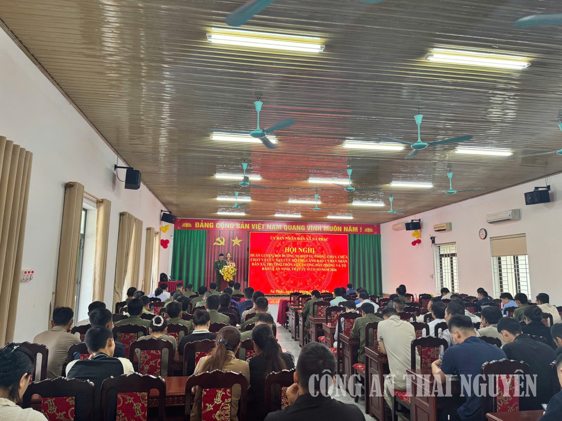 Hội nghị tập huấn phòng cháy, chữa cháy