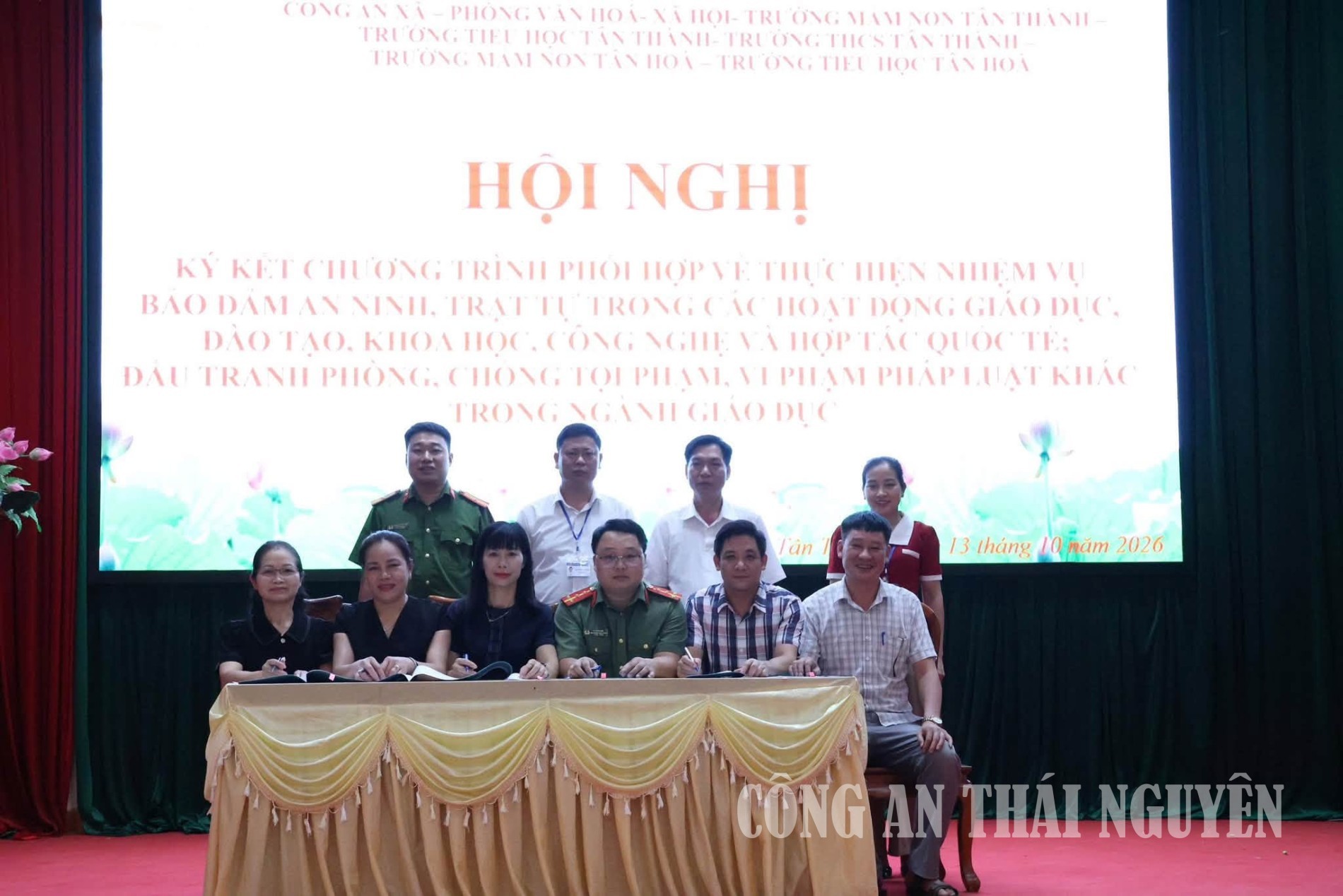 Các đơn vị ký kết chương trình phối hợp