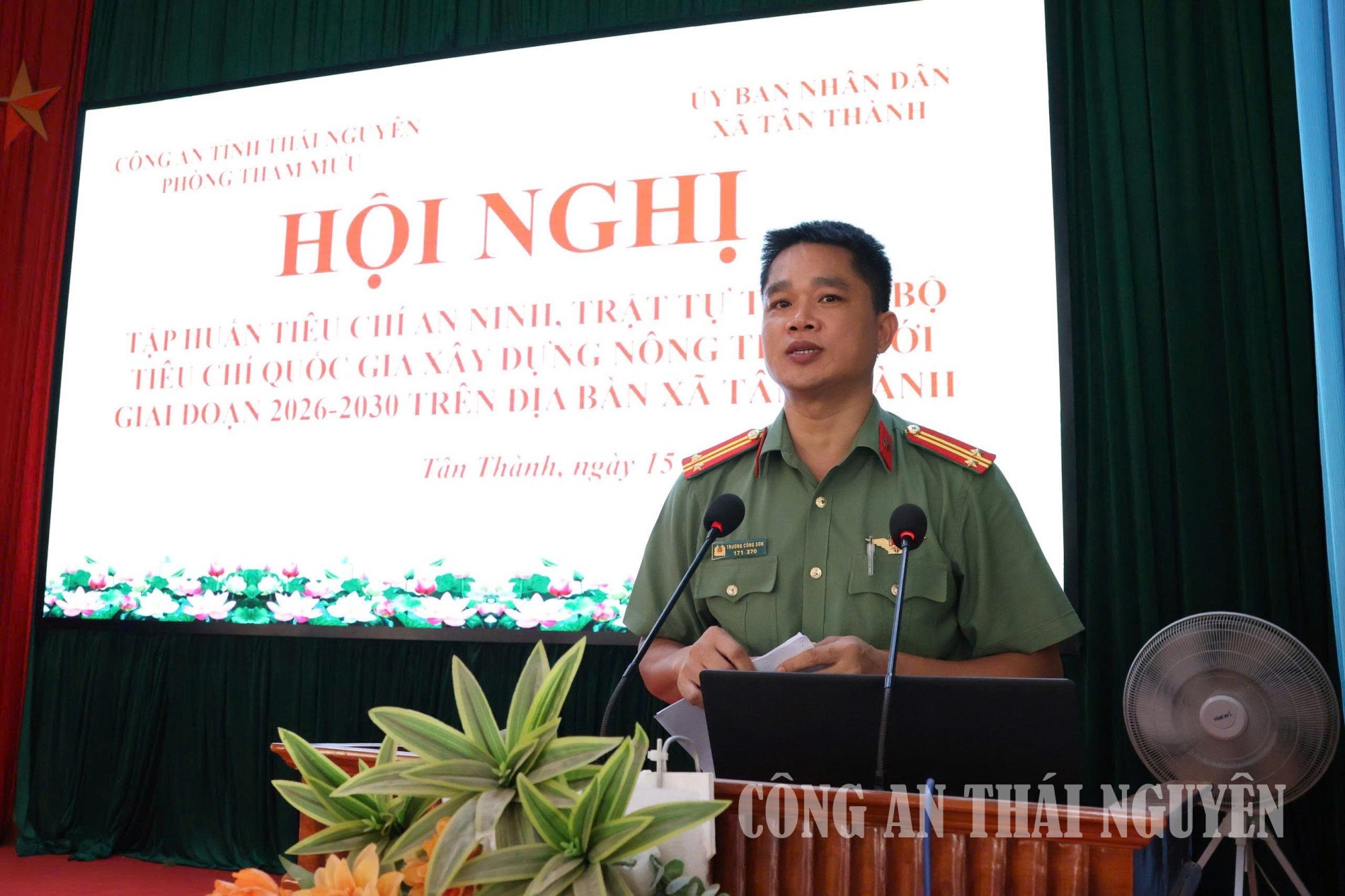 Báo cáo viên pháp luật cấp tỉnh truyền đạt nội dung chuyên đề