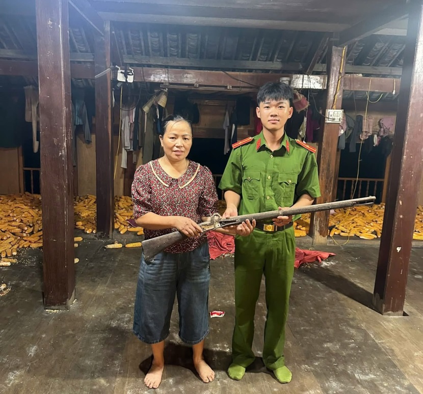 Công an xã Thần Sa đẩy mạnh tuyên truyền pháp luật, phát huy sức mạnh toàn dân bảo vệ an ninh Tổ quốc