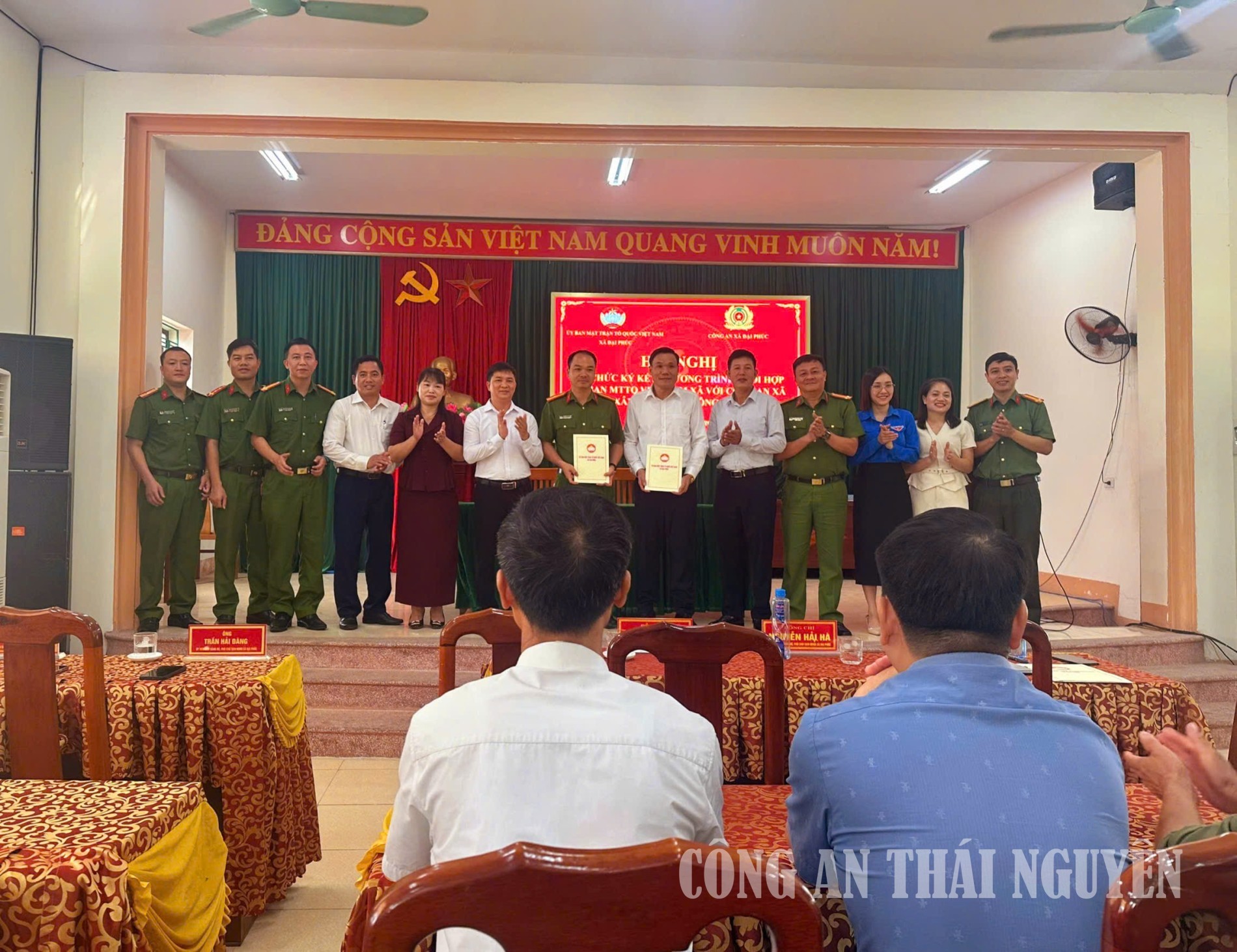 Hội nghị ký kết chương trình phối hợp phòng chống ma túy