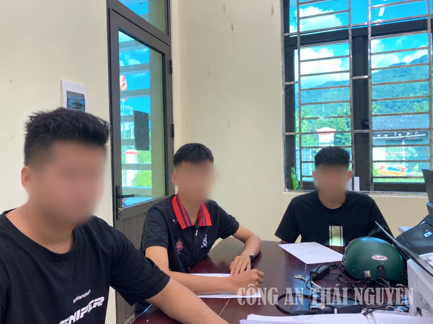 Công an xã gọi hỏi, giáo dục thanh, thiếu niên có biểu hiện vi phạm pháp luật