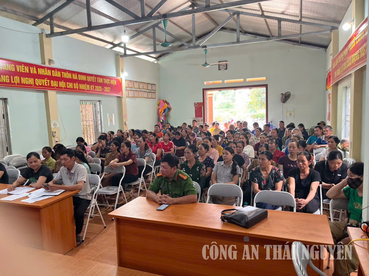 Toàn cảnh buổi tuyên truyền
