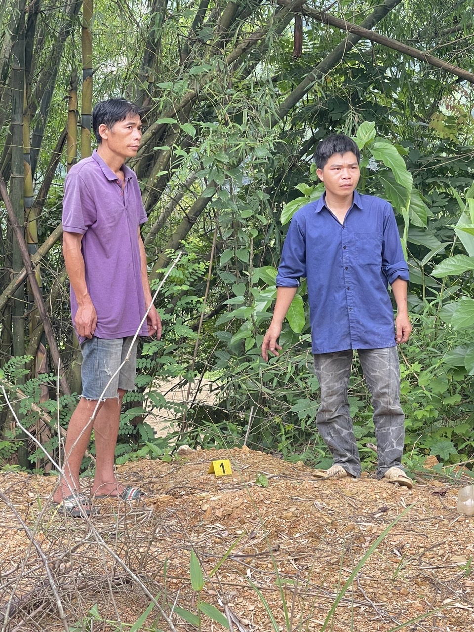 Ảnh 2 đối tượng sử dụng trái phép chất ma tuý